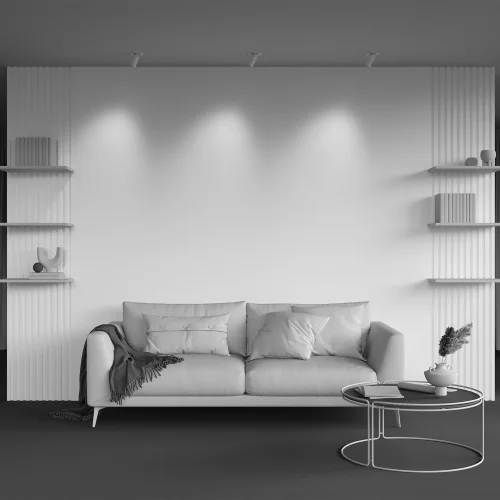 Светильник точечный LED Focus LED C071CL-7W4K-WB Maytoni белый на 1 лампу, основание белое в стиле современный хай-тек трубочки круглый фото 8
