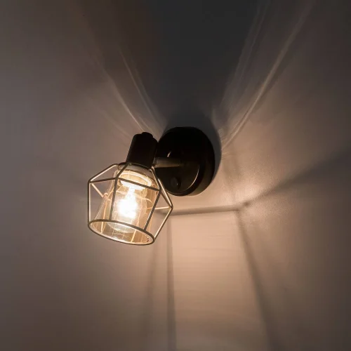 Спот с 1 лампой лофт Таверна CL542511 Citilux бежевый E14 в стиле лофт  фото 3