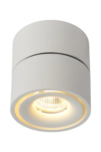Светильник накладной LED Yumiko 35911/08/31 Lucide белый 1 лампа, основание белое в стиле современный круглый