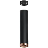 Светильник подвесной Rullo RP497430 Lightstar чёрный 1 лампа, основание чёрное в стиле модерн 