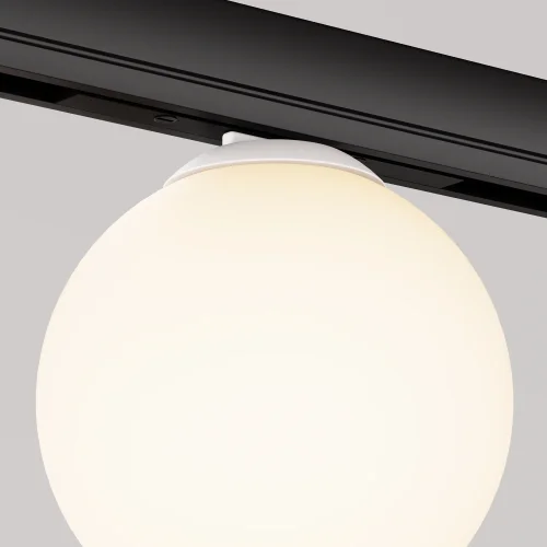 Трековый светильник Luna 3000К 3Вт 200° Magnetic track system Levity TR185-1-3W3K-B Maytoni белый для шинопроводов серии Magnetic track system Levity чёрный фото 4