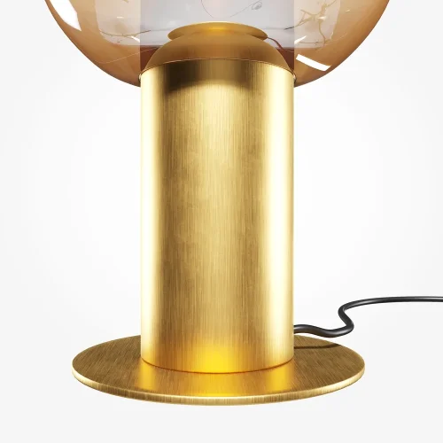 Настольная лампа Smart Casual MOD414TL-01G Maytoni янтарная 1 лампа, основание золотое металл в стиле современный  фото 4
