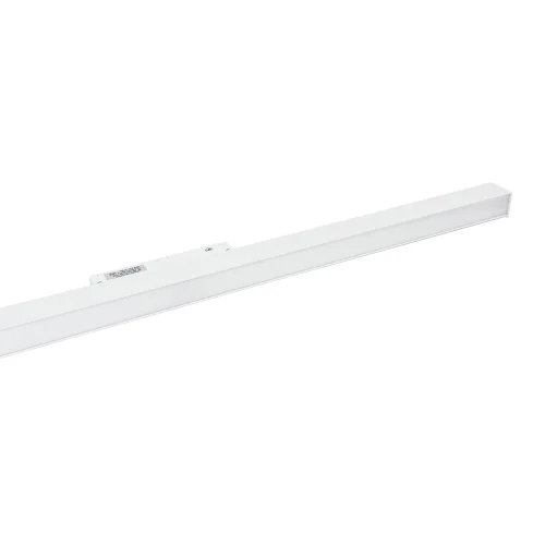 Светильник трековый магнитный CLT 0.33 001 18W WH M4000K Crystal Lux белый для шинопроводов серии Space белый фото 3