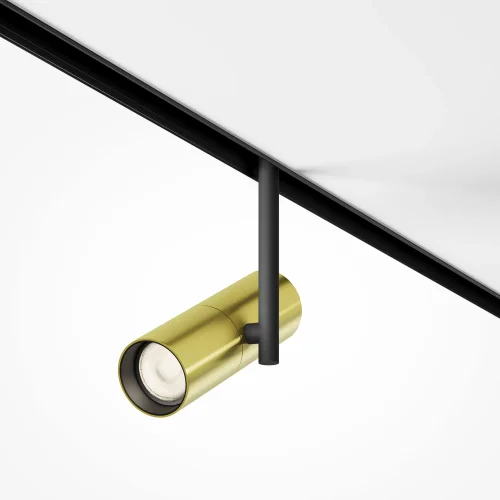 Трековый светильник LED Magnetic track system Exility TR005-4-12W-DS-BBS Maytoni латунь для шинопроводов серии Magnetic track system Exility чёрный фото 3