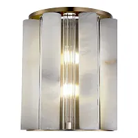 Бра Delight SL1516.301.02 ST-Luce белый 2 лампы, основание бронзовое в стиле арт-деко 