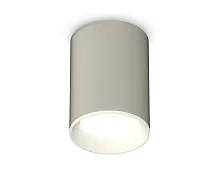 Светильник накладной Techno spot XS6314001 Ambrella light серый 1 лампа, основание серое в стиле модерн круглый