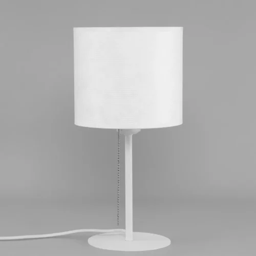 Настольная лампа Тильда CL469810 Citilux белая 1 лампа, основание белое металл в стиле современный  фото 3