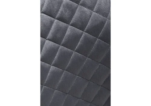 Стул на металлокаркасе Capri dark gray / black 15134 Woodville, серый/вельвет, ножки/металл/чёрный, размеры - ****450*510 фото 7