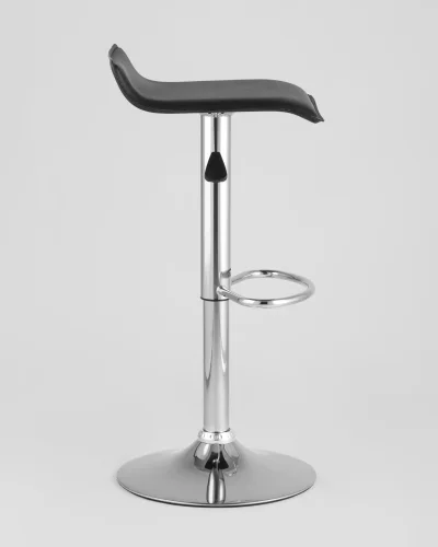 Стул барный hi-tec NEW, черный NP (набор 2 шт) УТ000038605 Stool Group, /экокожа, ножки/металл/, размеры - 630*830**** фото 3
