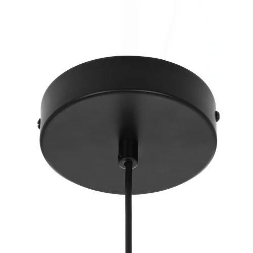 Светильник подвесной LED Mares CL246019 Citilux бежевый на 1 лампу, основание чёрное в стиле кантри лофт отражённый свет фото 3