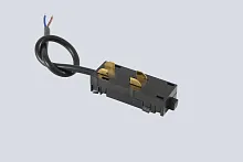 Питание для шинопровода 220V CLT 0.205 02 L2000 BL Crystal Lux чёрный в стиле современный для светильников серии Спейс 220 (Space 220) space 220