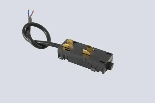 Питание для шинопровода 220V CLT 0.205 02 L2000 BL Crystal Lux чёрный в стиле современный для светильников серии Спейс 220 (Space 220) space 220 Питание для шинопровода 220V CLT 0.205 02 L2000 BL Crystal Lux чёрный в стиле современный для светильников серии Спейс 220 (Space 220) space 220