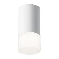 Светильник накладной Pauline C007CW-01W Maytoni белый 1 лампа, основание белое в стиле современный круглый