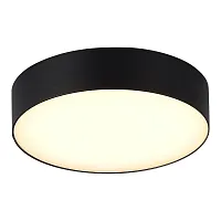 Потолочный светильник LED уличный Sun SL9518.402.01 ST-Luce уличный IP65 чёрный на 1 лампу, плафон белый в стиле хай-тек современный LED