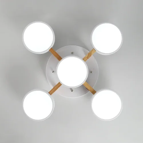 Светильник подвесной LED Joist 101699-26 ImperiumLoft белый 3 лампы, основание белое в стиле современный скандинавский  фото 2
