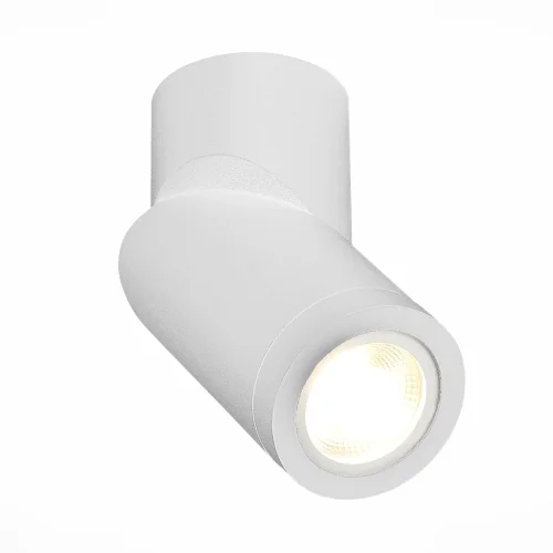 Светильник накладной St650 ST650.502.01 ST-Luce белый 1 лампа, основание белое в стиле хай-тек круглый
