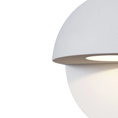Настенный светильник LED Mezzo O033WL-L3W3K Maytoni уличный IP54 белый 1 лампа, плафон белый в стиле хай-тек LED фото 4