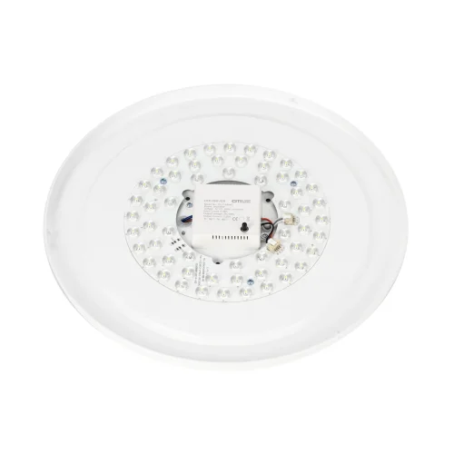 Светильник потолочный LED с пультом Boss CL751351G Citilux белый 1 лампа, основание чёрное в стиле современный хай-тек круглый с пультом фото 12