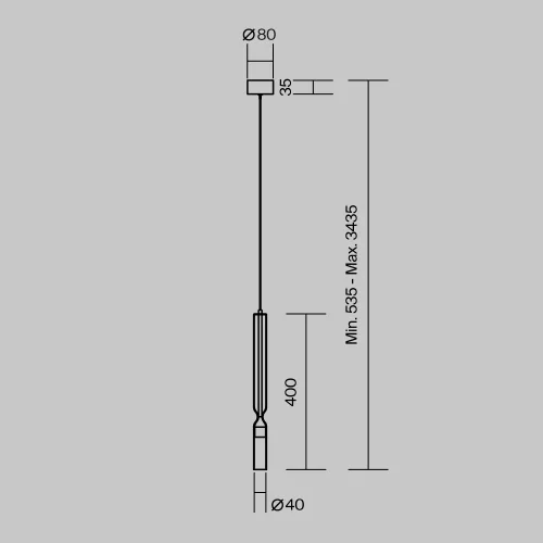 Светильник подвесной LED MOD469PL-L3BS3K Peg Maytoni прозрачный на 1 лампу, основание латунь в стиле современный минимализм фото 6 Светильник подвесной LED MOD469PL-L3BS3K Peg Maytoni прозрачный на 1 лампу, основание латунь в стиле современный минимализм фото 6
