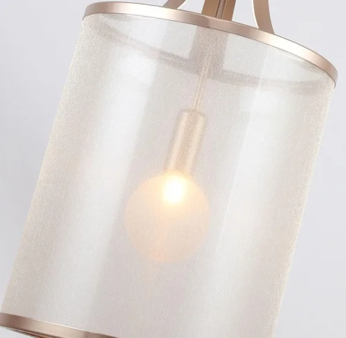 Светильник подвесной Himiko 2551-1P Favourite белый 1 лампа, основание золотое в стиле современный  фото 4