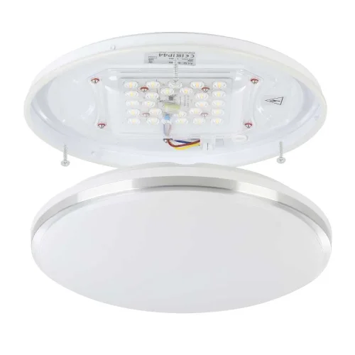 Светильник потолочный LED Pinetto 900366 Eglo белый на 1 лампу, основание белое в стиле современный фото 4
