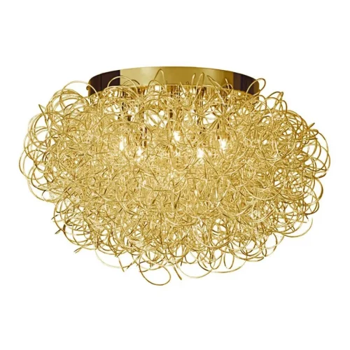 Светильник потолочный 9015/6PL Escada золотой 6 ламп, основание золотое в стиле современный 