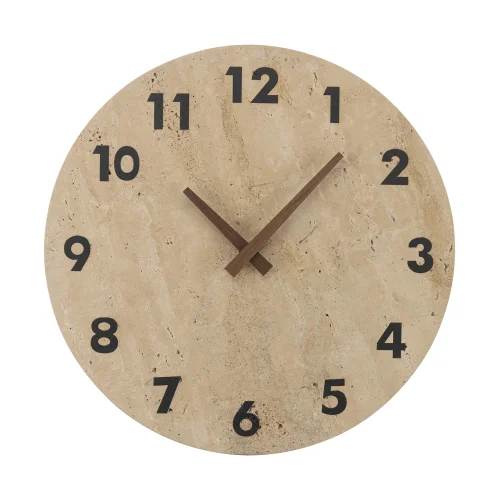 Бра LED с часами Mares CL246016 Citilux бежевый на 1 лампу, основание бежевое в стиле лофт кантри часы отражённый свет фото 2