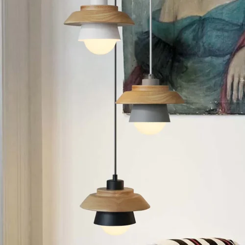 Светильник подвесной ECO Серый 178162-26 ImperiumLoft серый 1 лампа, основание коричневое в стиле современный  фото 11