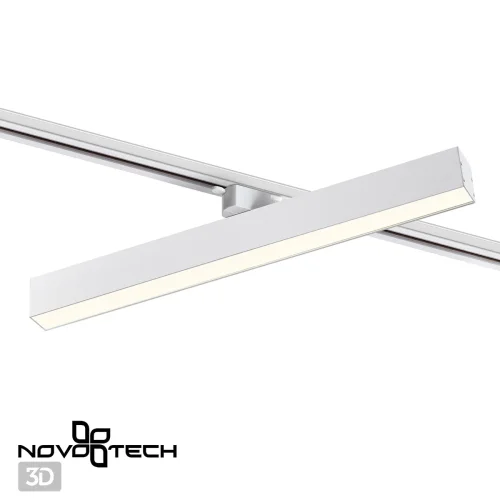 Трековый светильник однофазный Iter 358852 Novotech белый для шинопроводов серии Iter фото 5