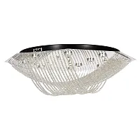 Люстра хрустальная потолочная LED Dante L 1.2.65.501 N Arti Lampadari без плафона на 12 ламп, основание никель в стиле классика 
