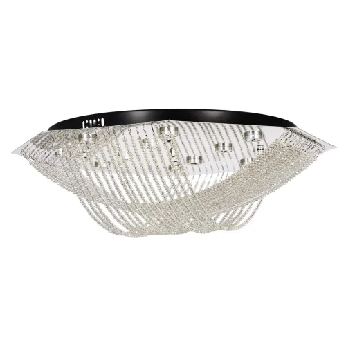 Люстра хрустальная потолочная LED Dante L 1.2.65.501 N Arti Lampadari без плафона на 12 ламп, основание никель в стиле классический 