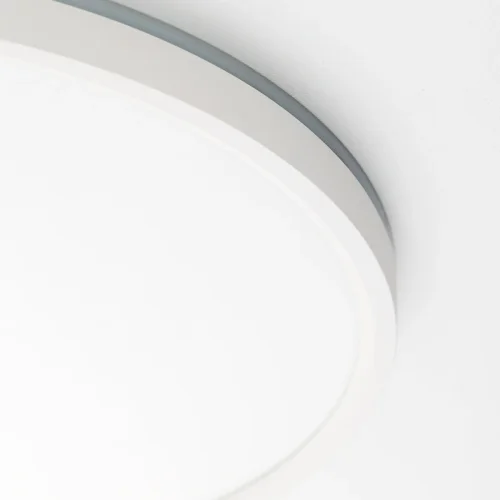 Светильник потолочный LED с пультом Norma CL749400 Citilux белый на 1 лампу, основание белое в стиле современный хай-тек круглый с пультом фото 6