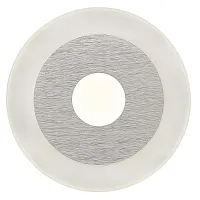 Бра LED SOL 5123 Mantra Tek белый на 1 лампу, основание матовое хром в стиле современный хай-тек минимализм 