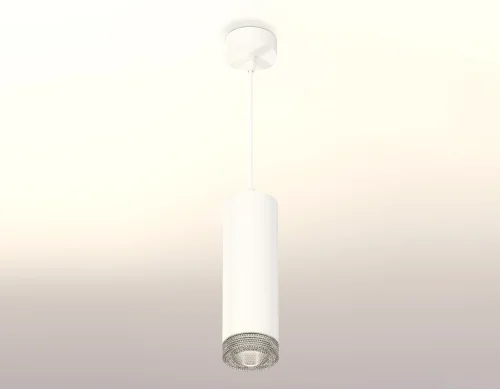 Светильник подвесной Techno spot XP7455001 Ambrella light белый 1 лампа, основание белое в стиле современный хай-тек  фото 2