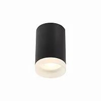 Светильник накладной St100 ST100.402.01 ST-Luce чёрный 1 лампа, основание чёрное в стиле модерн хай-тек круглый