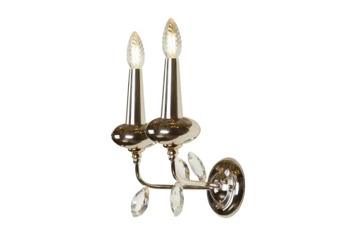 Бра Dames B1020-2GD iLamp без плафона на 2 лампы, основание золотое в стиле американский современный фото 2 Бра Dames B1020-2GD iLamp без плафона на 2 лампы, основание золотое в стиле американский современный фото 2