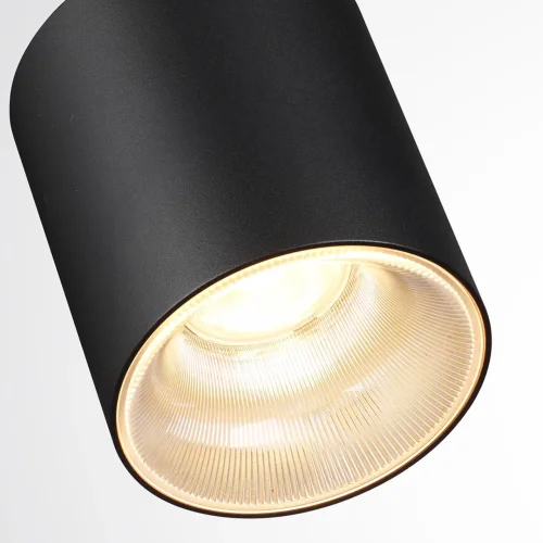 Светильник накладной LED Brim 7138/12CL Odeon Light чёрный на 1 лампу, основание чёрное в стиле современный хай-тек круглый фото 5