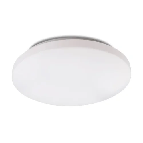 Светильник потолочный LED с пультом Zero Smart 5948 Mantra белый на 1 лампу, основание серебряное в стиле современный хай-тек с пультом