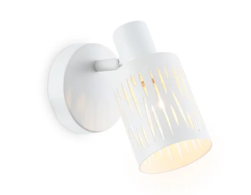 Спот с 1 лампой TR8663 Ambrella light белый E14 в стиле лофт 