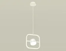 Светильник подвесной XB9118157 Ambrella light белый 1 лампа, основание белое в стиле современный хай-тек 