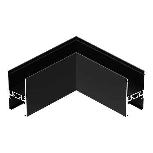 Угол соединитель "потолок-потолок" Skyflat ST068.409.10 ST-Luce чёрный в стиле хай-тек современный для светильников серии Skyflat skyflat магнитная накладной