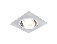 Светильник точечный A601 AL Ambrella light серый 1 лампа, основание серое в стиле современный 