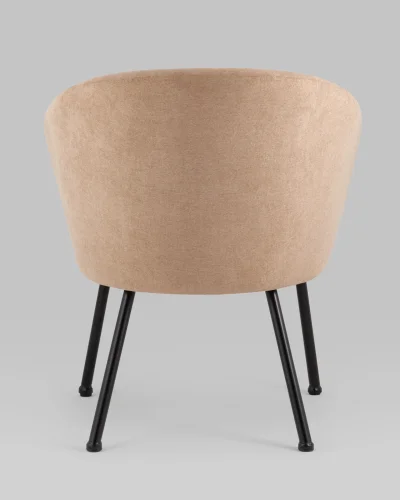 Кресло Декстер New, бежевый УТ000038603 Stool Group, бежевый/ткань, ножки/металл/чёрный, размеры - *****мм фото 4
