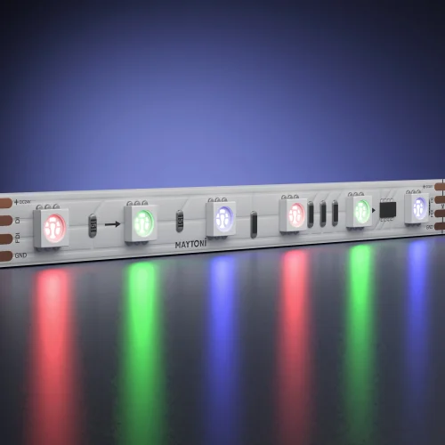 Светодиодная лента 24В 5050 14,4Вт/м RGB 5м IP 20 201246 Maytoni цвет LED K, световой поток Lm фото 3