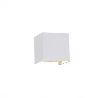 Настенный светильник LED Davos 7648 Mantra уличный IP54 белый 1 лампа, плафон белый в стиле хай-тек современный LED