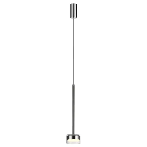 Светильник подвесной Laslo 7151/10L Odeon Light прозрачный на 1 лампу, основание хром в стиле современный классический фото 4 Светильник подвесной Laslo 7151/10L Odeon Light прозрачный на 1 лампу, основание хром в стиле современный классический фото 4