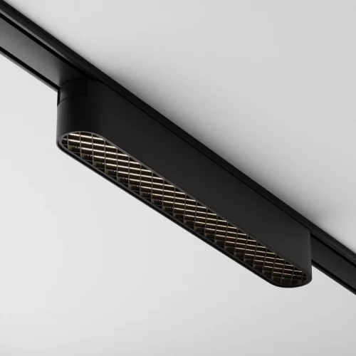 Трековый светильник LED Magnetic track system Radity TR084-1-12W4K-B Maytoni чёрный для шинопроводов серии Magnetic track system Radity чёрный фото 4