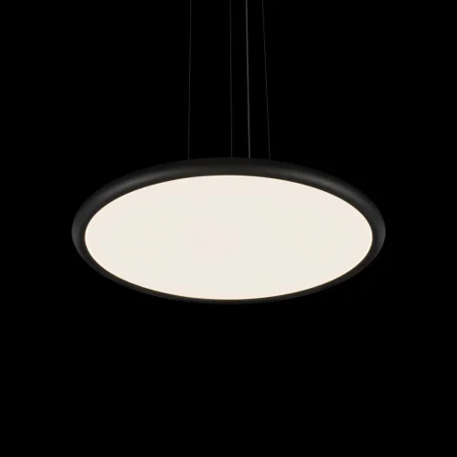Светильник подвесной LED Sweety 10454/400P Black LOFT IT белый на 1 лампу, основание чёрное в стиле современный хай-тек круглый фото 4