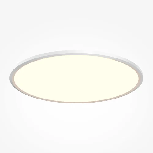 Светильник потолочный LED с пультом Incognito MOD426CL-L74WK Maytoni белый на 1 лампу, основание белое в стиле современный минимализм круглый с пультом фото 3