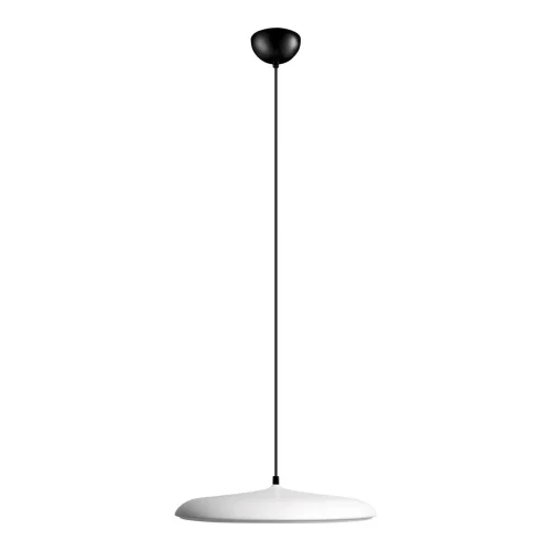 Светильник подвесной LED Plato 10119 White LOFT IT белый 1 лампа, основание чёрное в стиле современный 